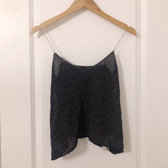 ⭐️Buy 1 get 1 FREE⭐️ NWOT Chain Cami Top - Picture 1 of 8